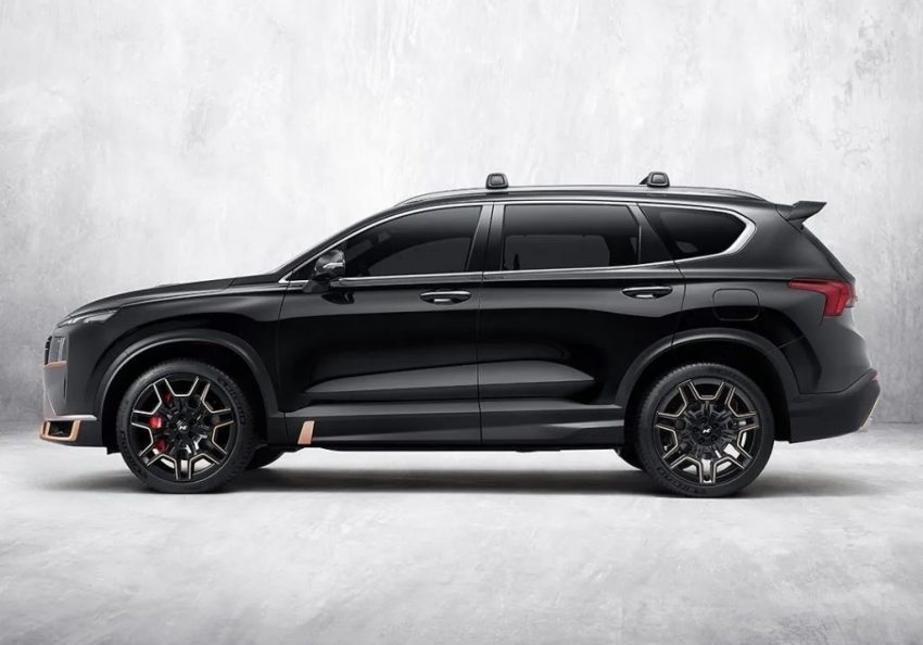 小改款 2021 Hyundai Santa Fe N Performance 套件上身 129245