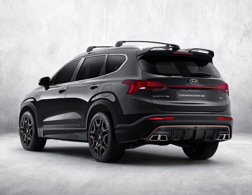 小改款 2021 Hyundai Santa Fe N Performance 套件上身 129246