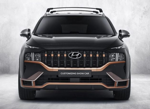 小改款 2021 Hyundai Santa Fe N Performance 套件上身