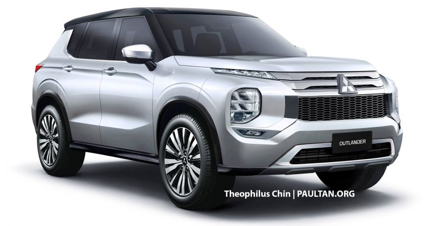Theophilus Chin出手: 全新 Mitsubishi Outlander 假想图 129503