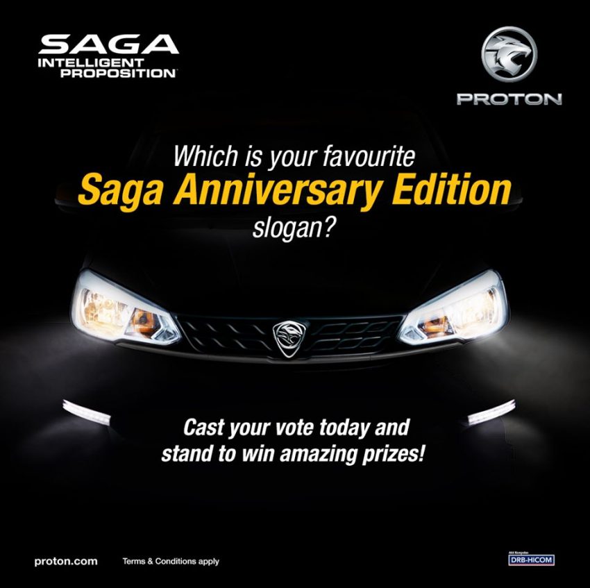 配合 Proton Saga 面世35周年, 原厂本月9日将推出纪念版 127166