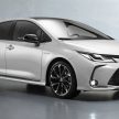 更具运动氛围，Toyota Corolla Sedan GR Sport 官图发布