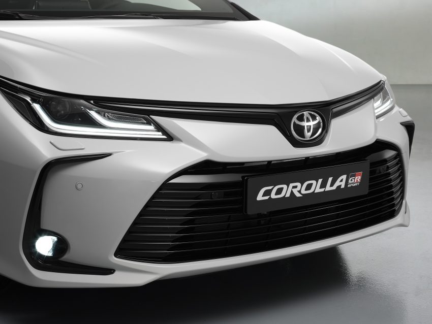 更具运动氛围，Toyota Corolla Sedan GR Sport 官图发布 128989