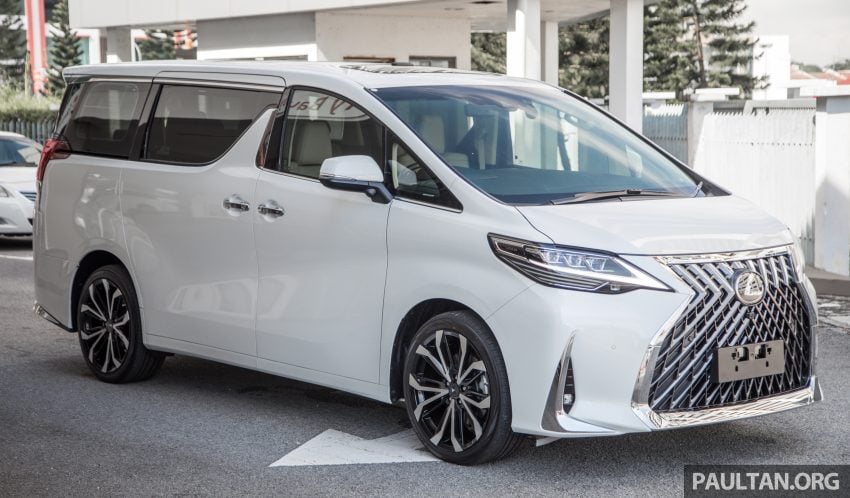 采用原厂套件改装, Toyota Alphard 改头换面成 Lexus LM 128216