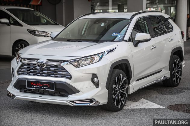 图集：Toyota RAV4 Modellista 原装空力套件上身实拍