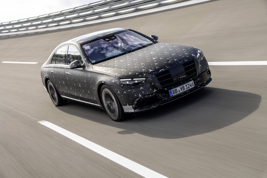 新一代 Mercedes-Benz S-Class 安全配备细节公布！首搭后座正面安全气囊、后轮主动转向系统、全新自动停车系统 129608