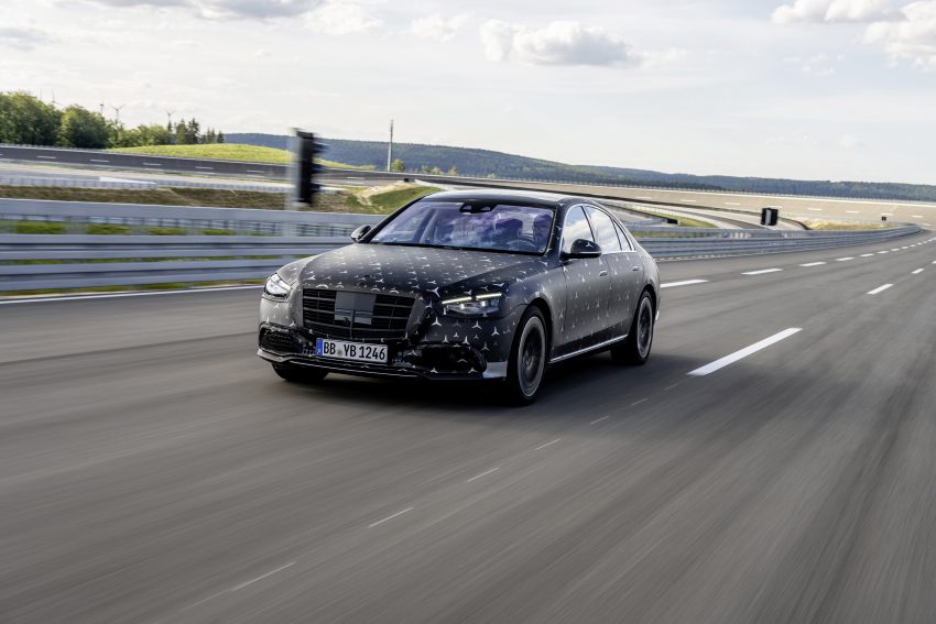新一代 Mercedes-Benz S-Class 安全配备细节公布！首搭后座正面安全气囊、后轮主动转向系统、全新自动停车系统 129609