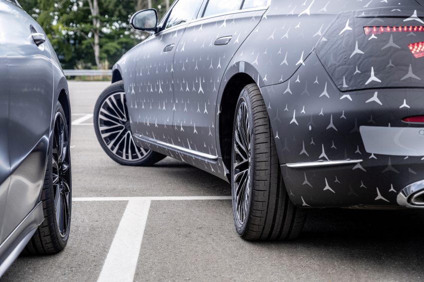 新一代 Mercedes-Benz S-Class 安全配备细节公布！首搭后座正面安全气囊、后轮主动转向系统、全新自动停车系统 129604