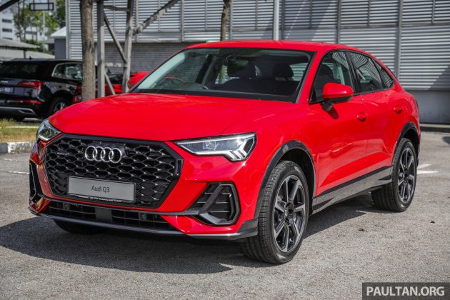 新车实拍: Audi Q3 Sportback 2.0 TFSI quattro, 售价30万