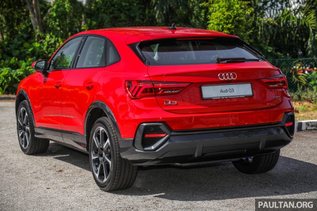 新车实拍: Audi Q3 Sportback 2.0 TFSI quattro, 售价30万