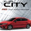 原厂开放新车预订, 第五代 Honda City 今年第四季上市