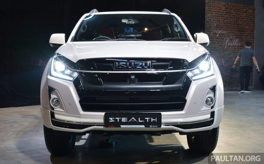 Isuzu D-Max Stealth Edition 限量180台发布，售RM125k 130215