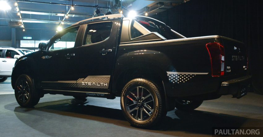 Isuzu D-Max Stealth Edition 限量180台发布，售RM125k 130289