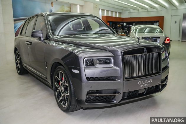 图集：暗黑版女神！Rolls-Royce Cullinan Black Badge