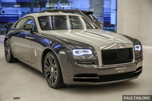 Rolls Royce Wraith Eagle VIII, 纪念百年前人类首次不间断飞越大西洋特仕版, 全球限量50辆, 大马仅有一辆配额