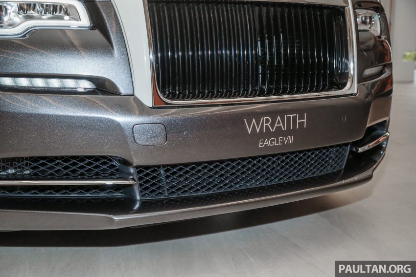 Rolls Royce Wraith Eagle VIII, 纪念百年前人类首次不间断飞越大西洋特仕版, 全球限量50辆, 大马仅有一辆配额 130711