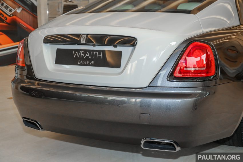 Rolls Royce Wraith Eagle VIII, 纪念百年前人类首次不间断飞越大西洋特仕版, 全球限量50辆, 大马仅有一辆配额 130720