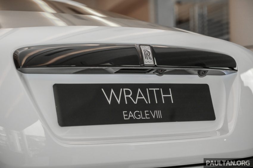 Rolls Royce Wraith Eagle VIII, 纪念百年前人类首次不间断飞越大西洋特仕版, 全球限量50辆, 大马仅有一辆配额 130723