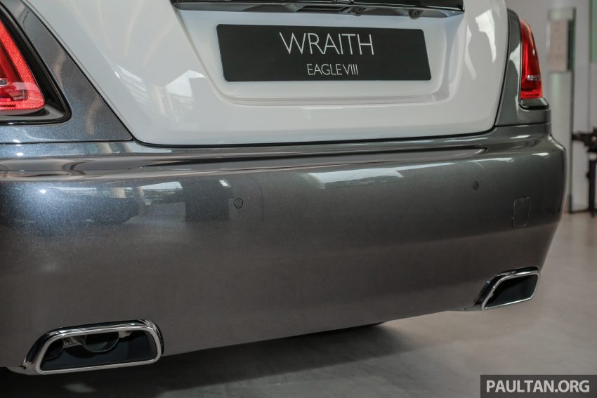 Rolls Royce Wraith Eagle VIII, 纪念百年前人类首次不间断飞越大西洋特仕版, 全球限量50辆, 大马仅有一辆配额 130724