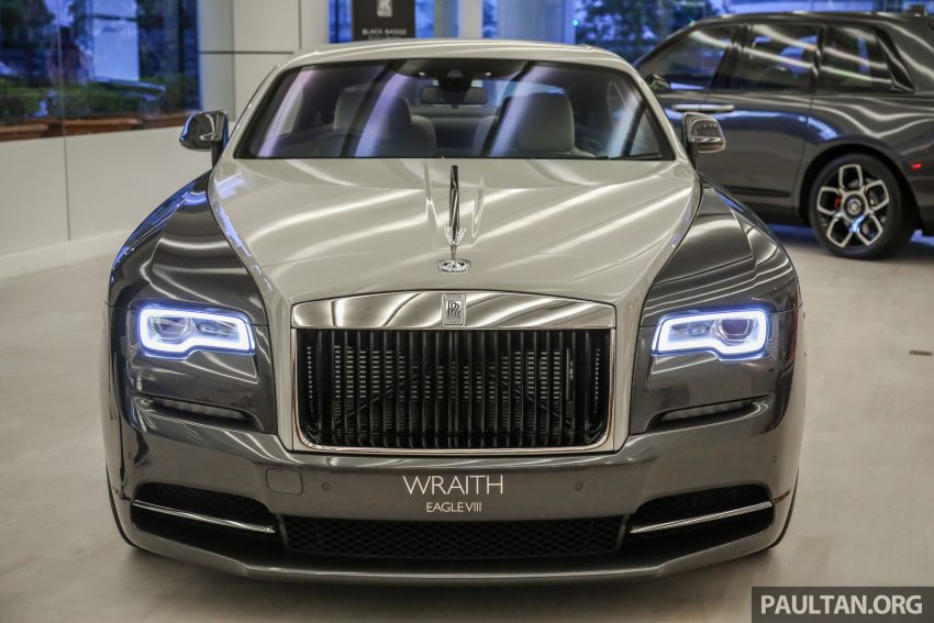 Rolls Royce Wraith Eagle VIII, 纪念百年前人类首次不间断飞越大西洋特仕版, 全球限量50辆, 大马仅有一辆配额 130705