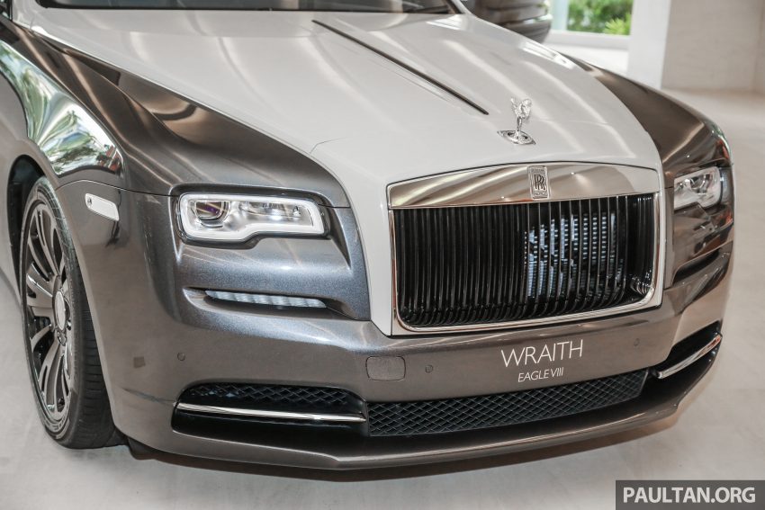Rolls Royce Wraith Eagle VIII, 纪念百年前人类首次不间断飞越大西洋特仕版, 全球限量50辆, 大马仅有一辆配额 130707