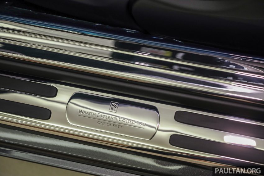 Rolls Royce Wraith Eagle VIII, 纪念百年前人类首次不间断飞越大西洋特仕版, 全球限量50辆, 大马仅有一辆配额 130759