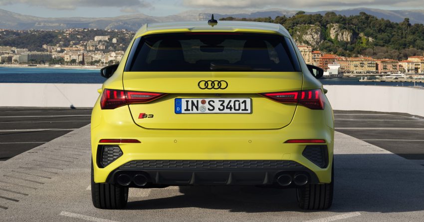 A35 同级对手来了! 全新 Audi S3 房车与掀背版同时面世 131182