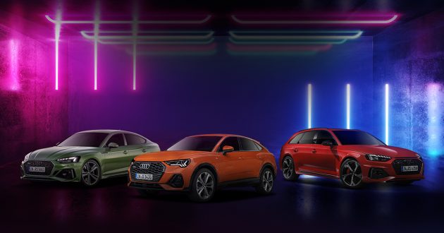 商业资讯: 透过全新 Audi 线上虚拟陈列室观赏并购买全新梦寐以求的 Audi , 包括高性能 RS 版本与 Q3 Sportback !