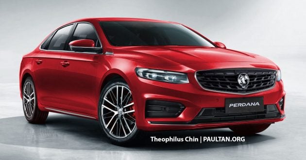 达人出手PS吉利Preface, 成下代 Proton Perdana 的雏形?