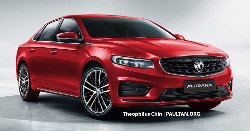 达人出手PS吉利Preface, 成下代 Proton Perdana 的雏形? 132121