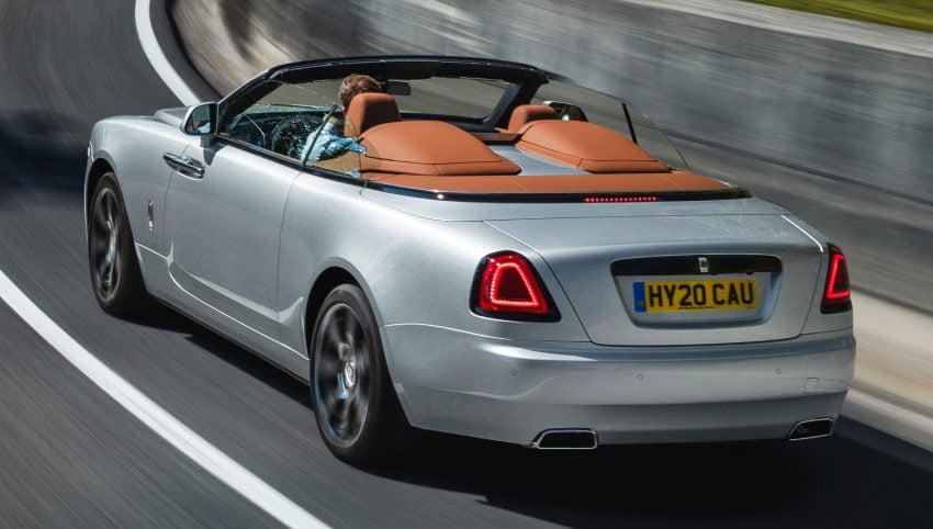 “银弹”来袭! 英系开篷拉风跑车 Rolls Royce Dawn Silver Bullet 特别版官图首发, 6.6L V12引擎, 仅限量生产50辆! 132905