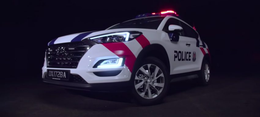新加坡全新 Hyundai Tucson 警车入役, 精良配备效率执法 129700