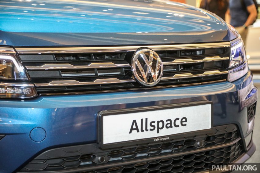 Volkswagen Tiguan Allspace 本地上市，提供 Highline 1.4 TSI、R-Line 2.0 TSI 两种版本，免SST后售RM165k起 130961