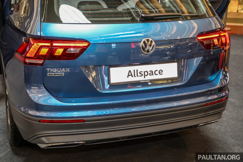 Volkswagen Tiguan Allspace 本地上市，提供 Highline 1.4 TSI、R-Line 2.0 TSI 两种版本，免SST后售RM165k起 130969