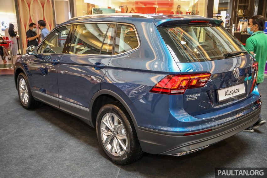 Volkswagen Tiguan Allspace 本地上市，提供 Highline 1.4 TSI、R-Line 2.0 TSI 两种版本，免SST后售RM165k起 130952
