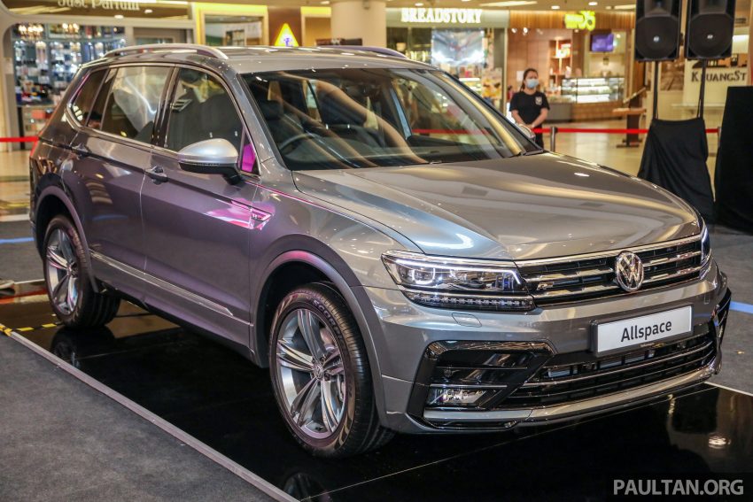 Volkswagen Tiguan Allspace 本地上市，提供 Highline 1.4 TSI、R-Line 2.0 TSI 两种版本，免SST后售RM165k起 131010