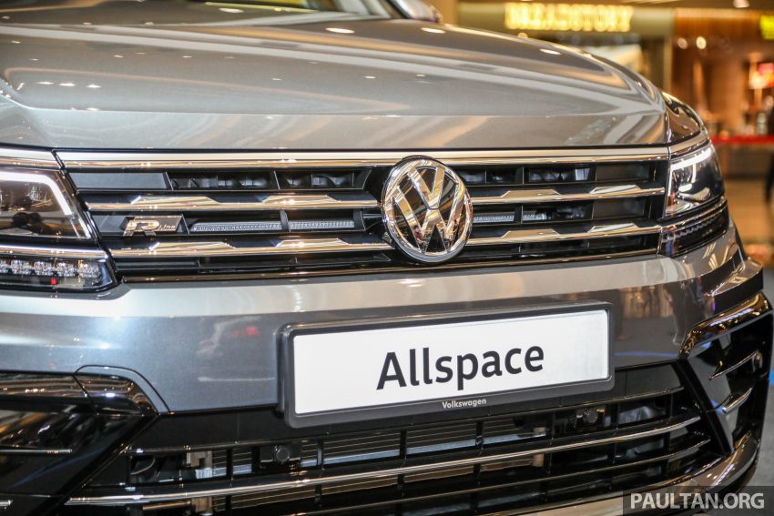 Volkswagen Tiguan Allspace 本地上市，提供 Highline 1.4 TSI、R-Line 2.0 TSI 两种版本，免SST后售RM165k起 131022