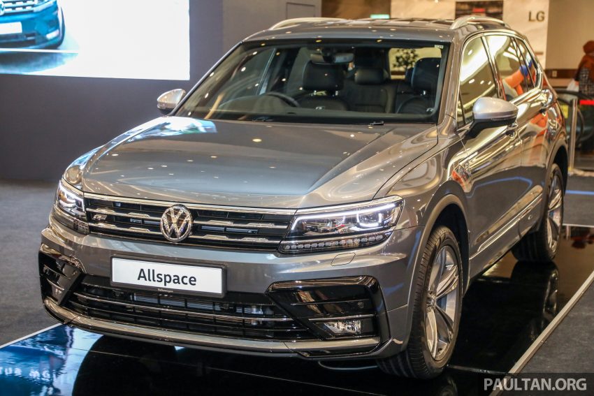 Volkswagen Tiguan Allspace 本地上市，提供 Highline 1.4 TSI、R-Line 2.0 TSI 两种版本，免SST后售RM165k起 131012