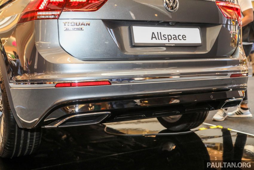 Volkswagen Tiguan Allspace 本地上市，提供 Highline 1.4 TSI、R-Line 2.0 TSI 两种版本，免SST后售RM165k起 131033