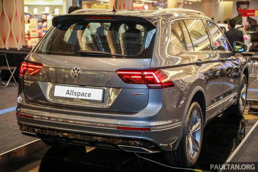 Volkswagen Tiguan Allspace 本地上市，提供 Highline 1.4 TSI、R-Line 2.0 TSI 两种版本，免SST后售RM165k起 131014