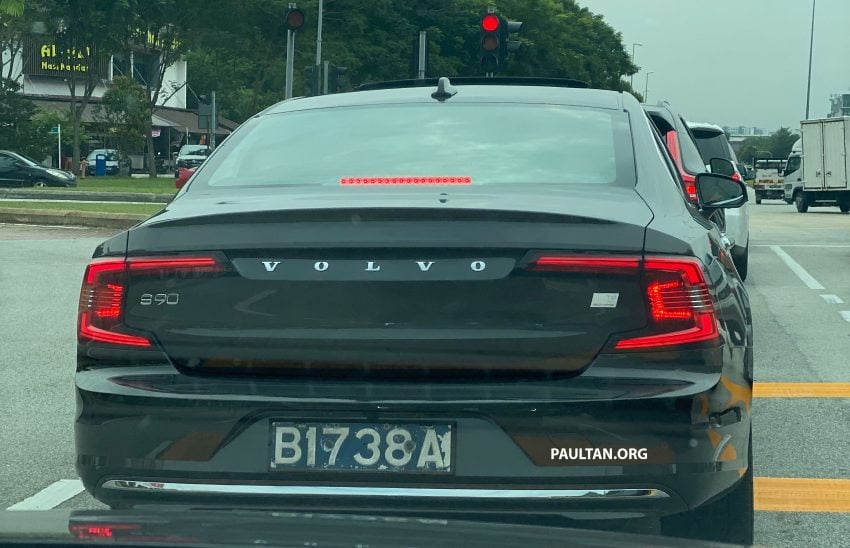 新车谍照: 小改款 Volvo S90 T8 现身无伪装现身大马公路 131766