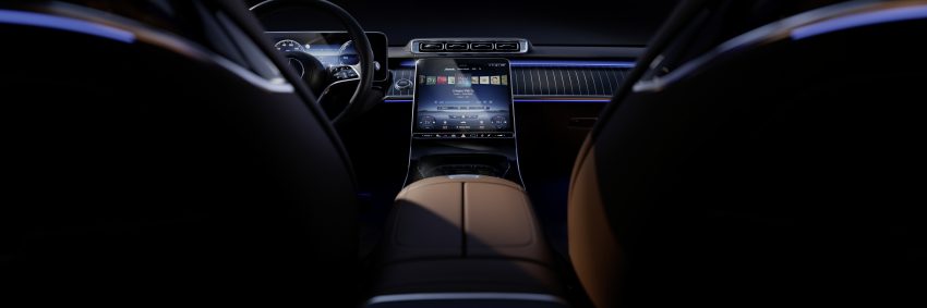 母厂再发全新 Mercedes-Benz S-Class 预告, 科技感爆表 131206