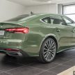 2020 Audi A5 Sportback 小改款本地上市，售RM351k起