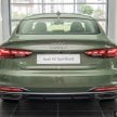 2020 Audi A5 Sportback 小改款本地亮相，两个等级可选