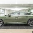 2020 Audi A5 Sportback 小改款本地亮相，两个等级可选