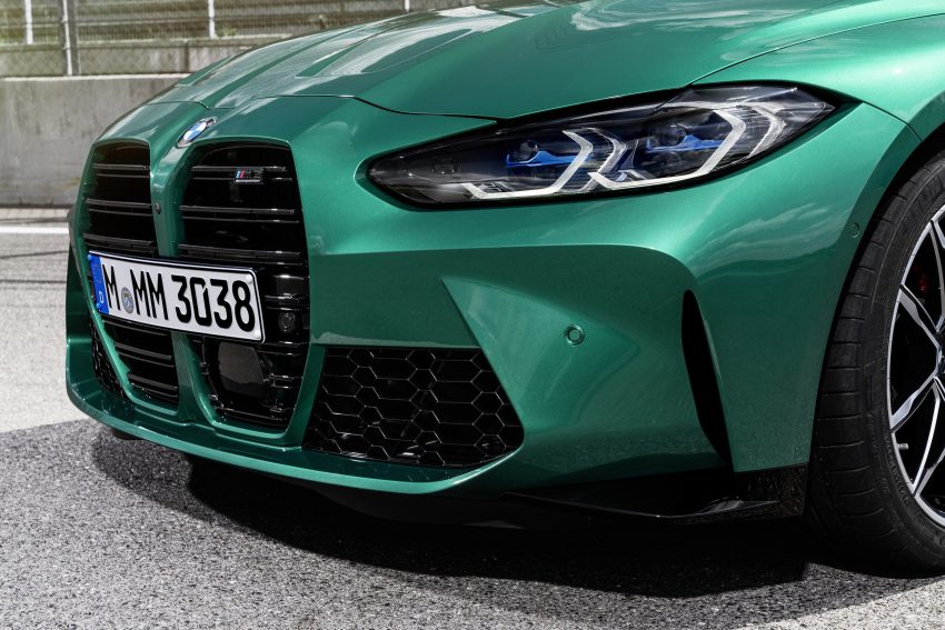全新一代 BMW M3、M4 带着“大鼻孔”进气格栅首发登场 135971