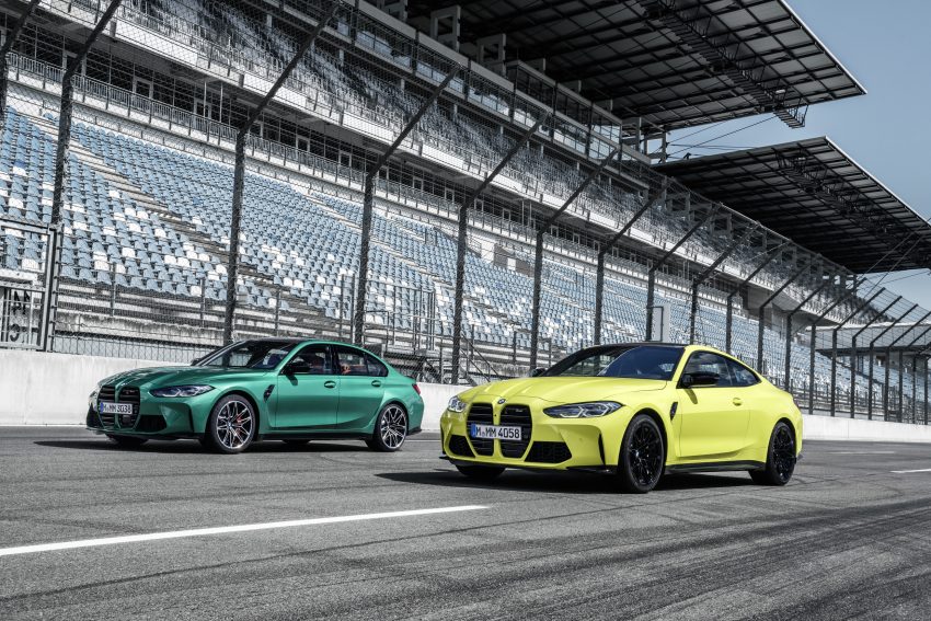 全新一代 BMW M3、M4 带着“大鼻孔”进气格栅首发登场 135951