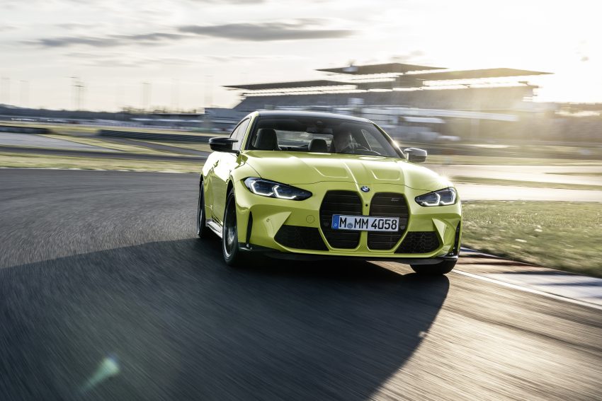 全新一代 BMW M3、M4 带着“大鼻孔”进气格栅首发登场 135979