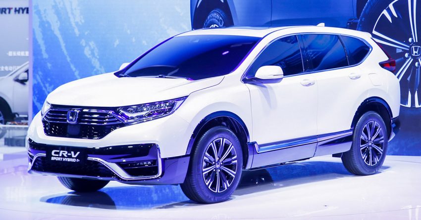 北京车展上亮相, Honda CR-V PHEV 插电混动版全球首发 136731