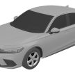 全新第11代 Honda Civic Sedan，Hatchback 专利图曝光